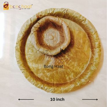Sal Leaf Plate & Bowl Combo 2500 PCS | 10 & 4 inch sizes