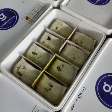Ganguram's Plain Jalbhara Sandesh (Karapak) 400 grams 