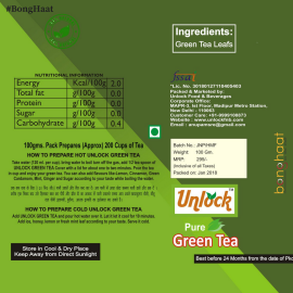 Pure Green Tea 100 Grams (Tin pack)